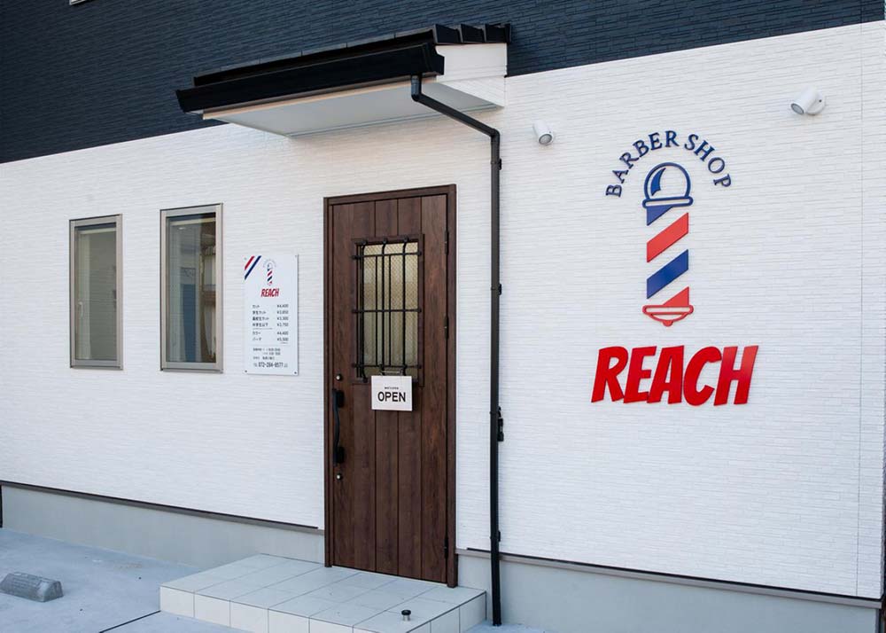 大阪堺のメンズ美容室・バーバー BARBER SHOP REACH